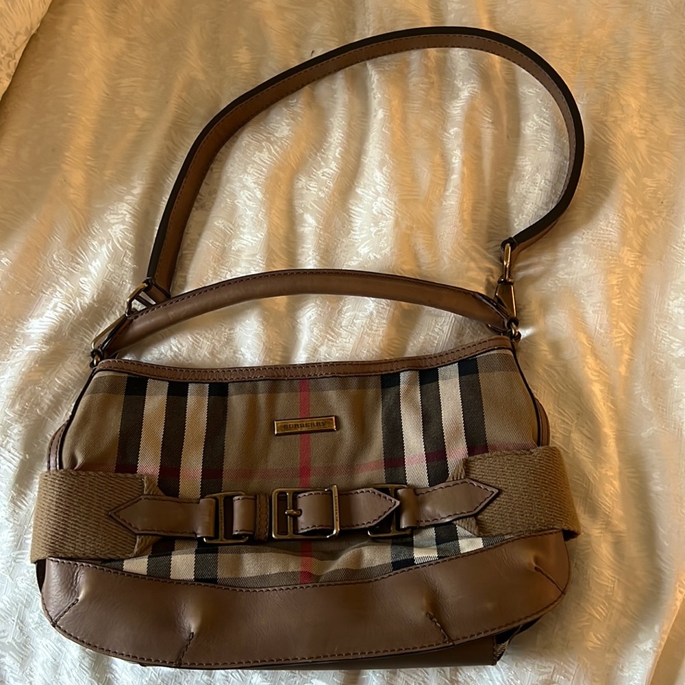 Burberry Satchel With Removable Strap - image 1